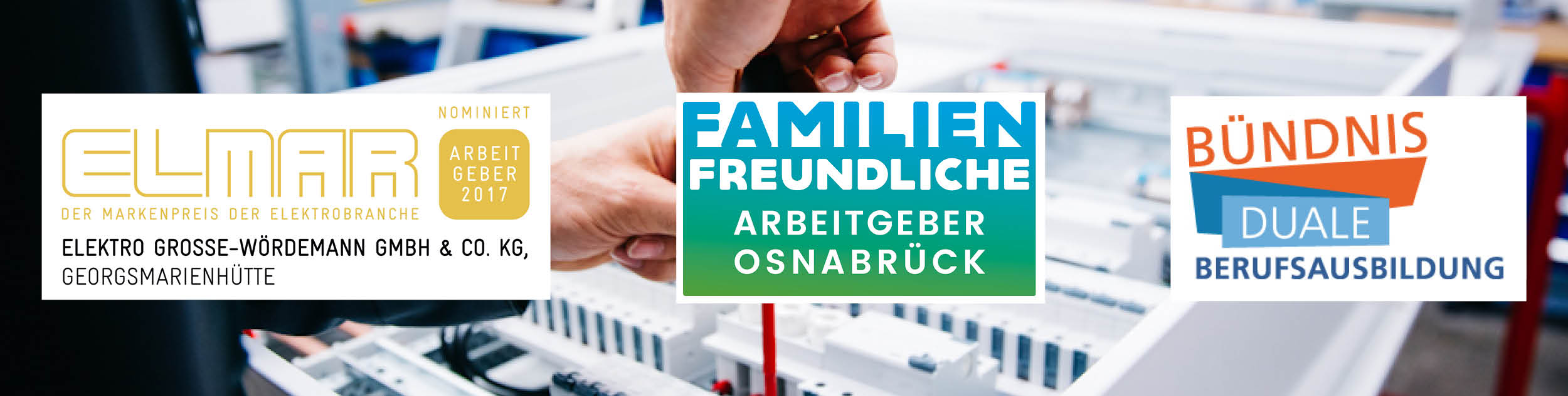 Elmar Bündnis Duale Ausbildung Familienfreundlicher Arbeitgeber Elmar Bündnis Duale Ausbildung Familienfreundlicher Arbeitgeber