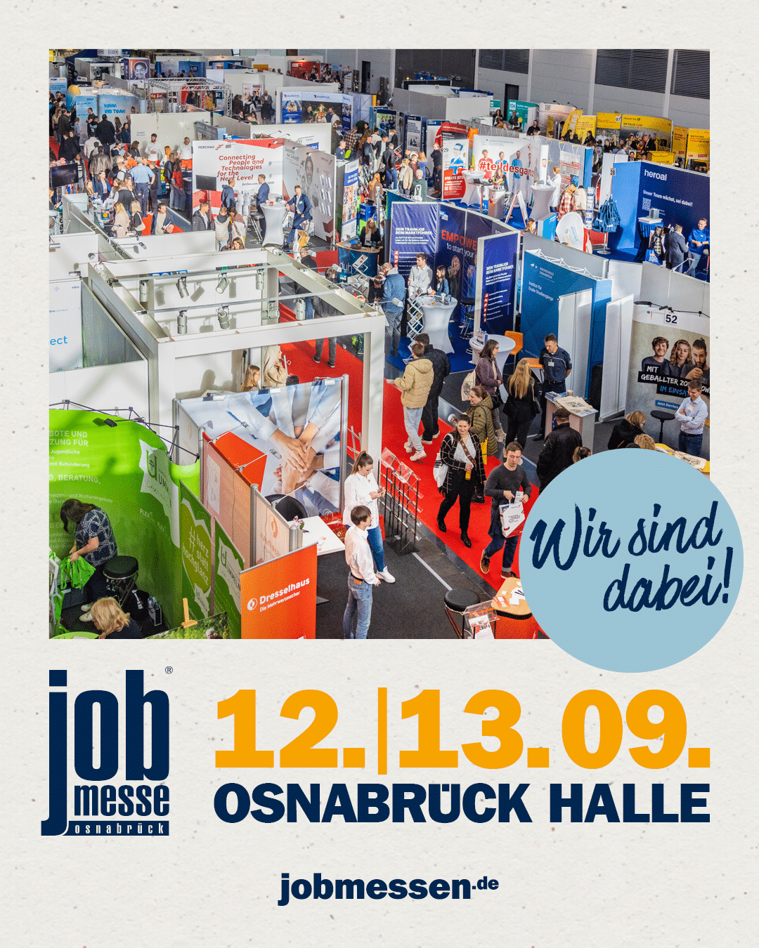 Triff AGW auf der Jobmesse Osnabrück!